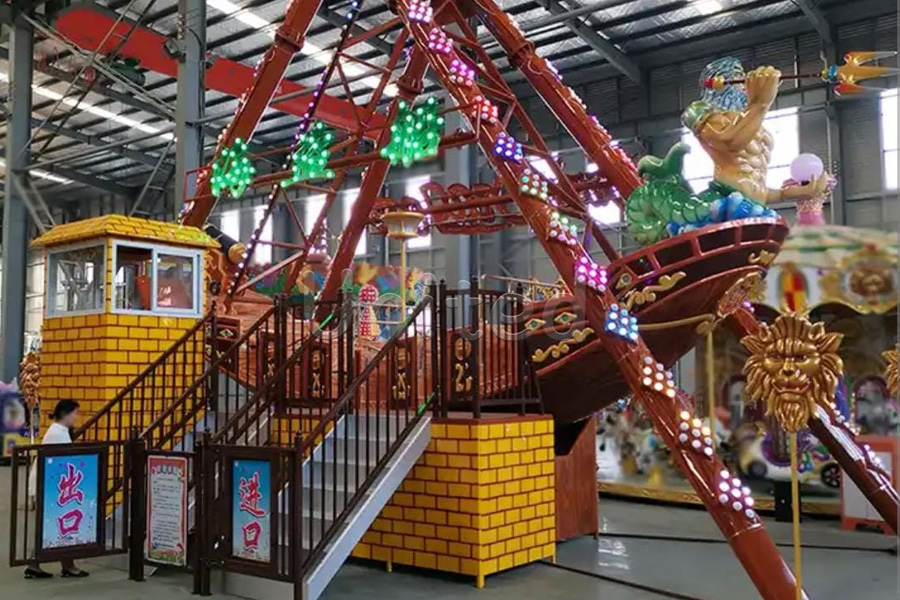 16 Nga Nohonga Amusement Pirate Ship Redes for Hole