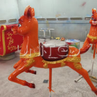 Christmas Themd Train deer Seats