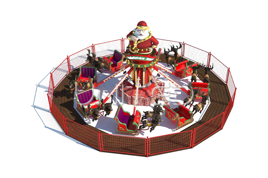 Christmas Themed Flying Rotating Rides for Sale