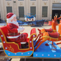 Christmas Themed Track Train