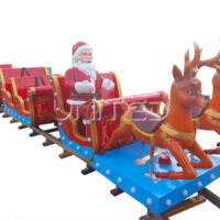Christmas Themed Track Train Rides