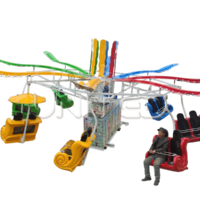 Double Flying Sky Thrill Rides
