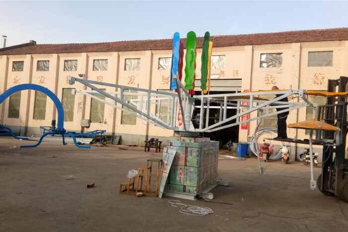 I-Double Flying Sky Thrill Igibela Ukuhlola Ngaphambi Kokuthumela Amakhasimende