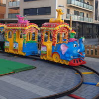 Elephant Themed Track Train