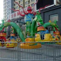 Large Octopus Carnival Rides - Image 3