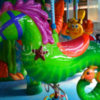 Ocean Themed Carousel Rides
