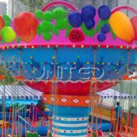 Watermelon Themed Swing Chair Carnival Rides Details