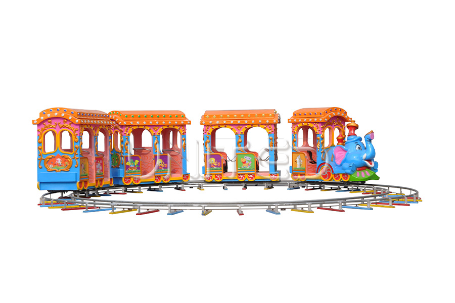 Elephant Themed Track Train Rides for Sale
