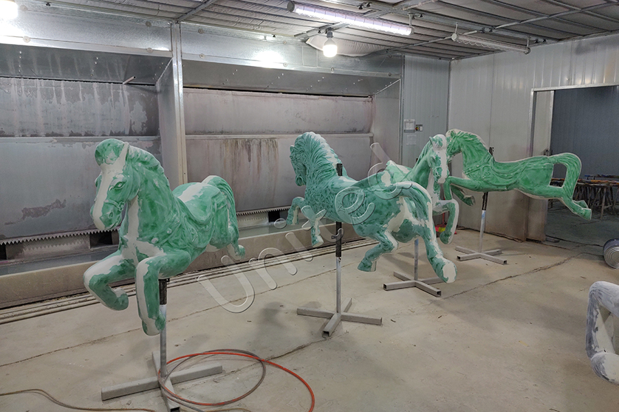 fiberglass horse fiberglass horse