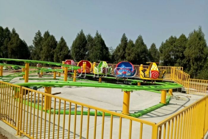 Snail Themed Roller Coaster