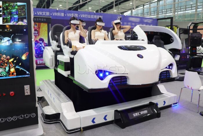 Six-Seat VR Cinema VR Rides for Sale